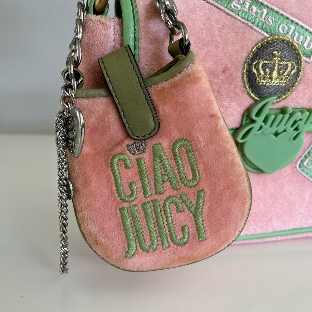 Auth Y2K JUICY COUTURE Terry Cloth Bag - Picture 3 of 15